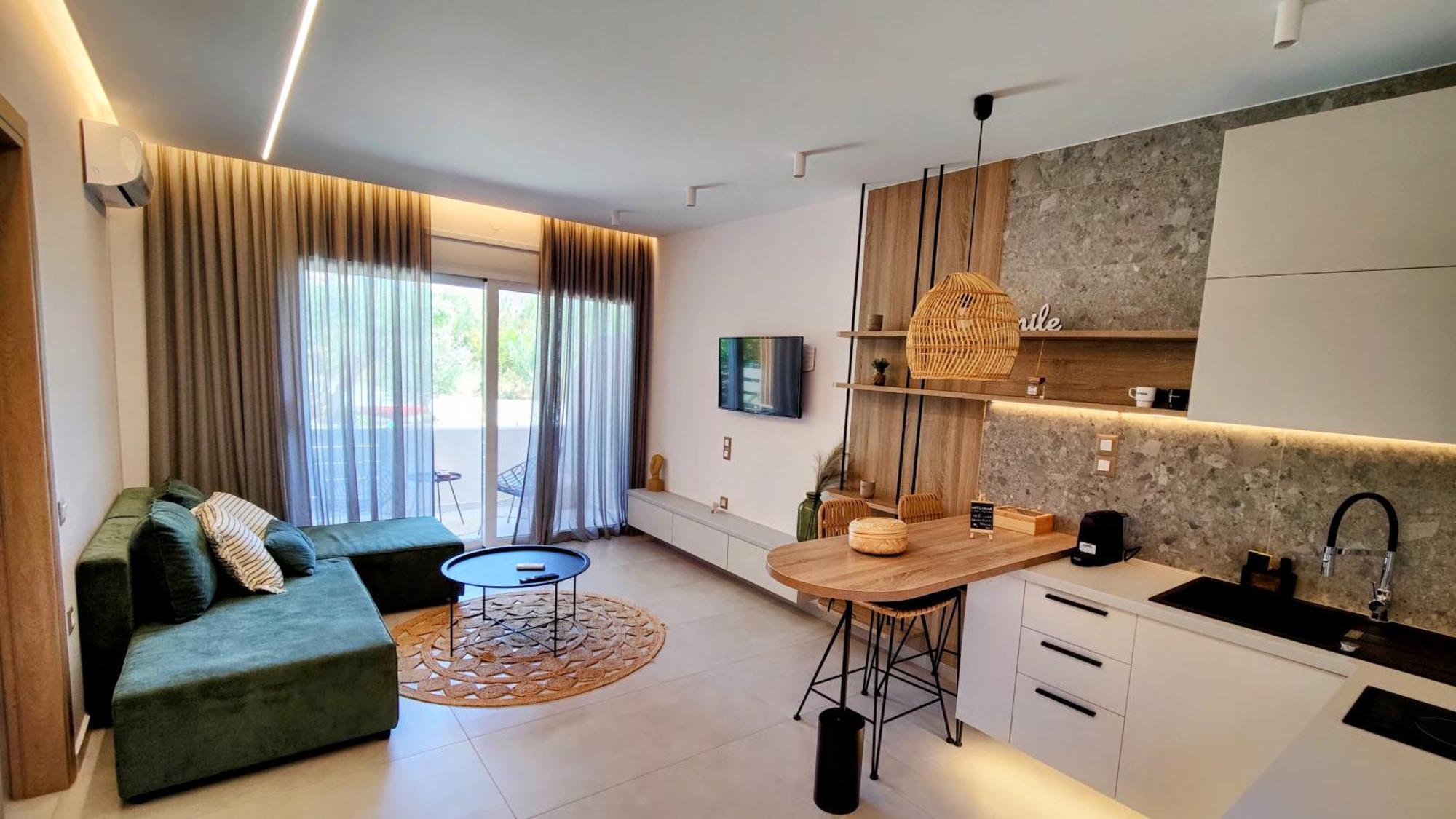 Aelia Apartments Макригиалос Экстерьер фото